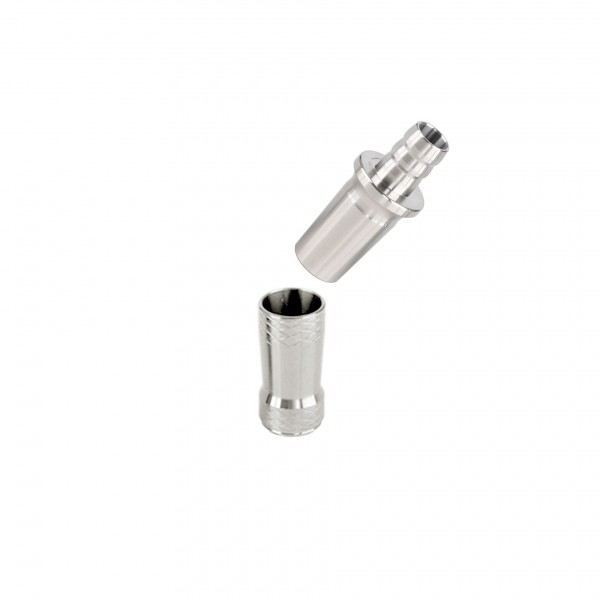 CAMO Crystal Adapter V2A Edelstahl 18/8 Universal Silber